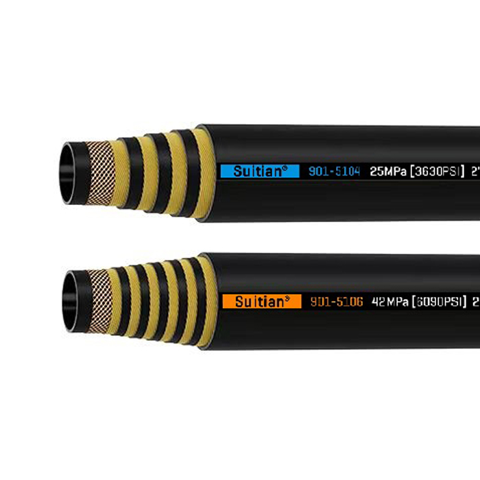 穗天新型901系列鋼絲纏繞高壓膠管